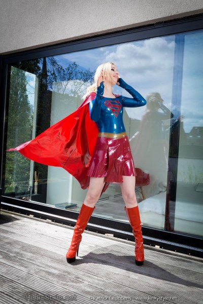 Blonde Rubber Supergirl 4