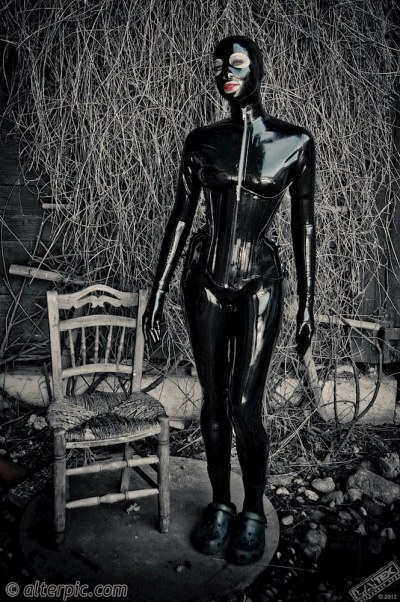 Steel And Latex In The Courtyard 1