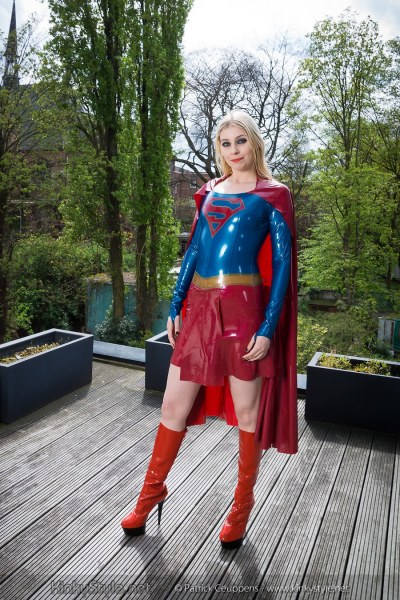 Blonde Rubber Supergirl 1