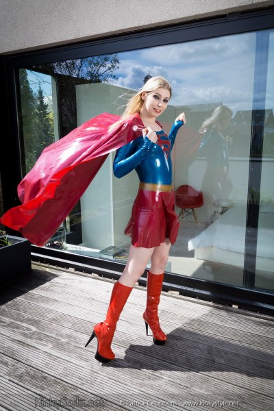 Blonde Rubber Supergirl 5