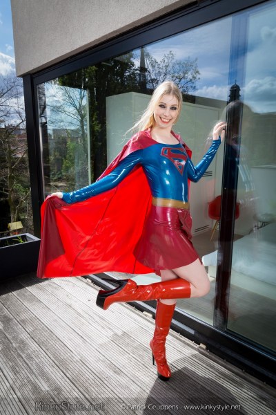 Blonde Rubber Supergirl 7