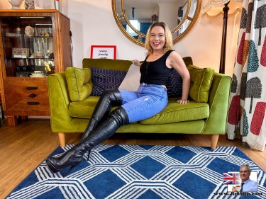 Epiphany Jones In Denim And Boots 5