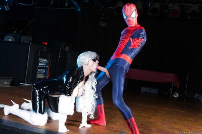 Mila Milan With Spider Man 6