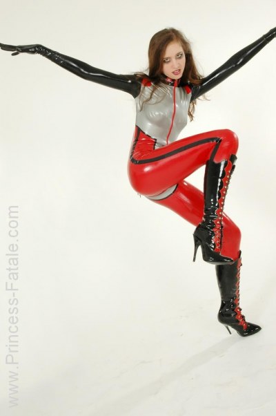 Princess Fatale In Latex Suit And Boots 8