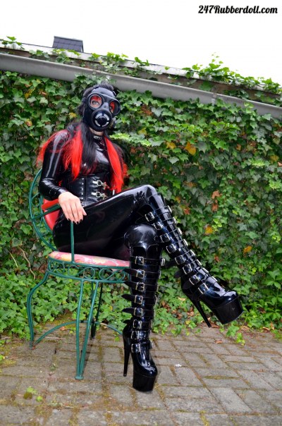 Rubber Doll In Fetish Outfits 9