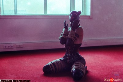 Rubber Kinbaku Kitten With Amarantha Lablanche 1