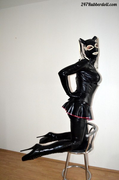Rubberdoll With Ballet Boots 8
