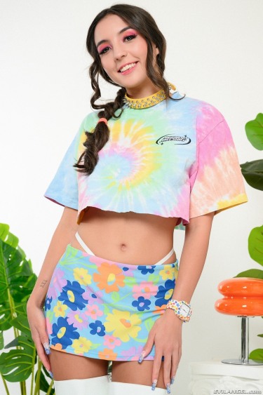 Sasha Tatcha In White Boots 1