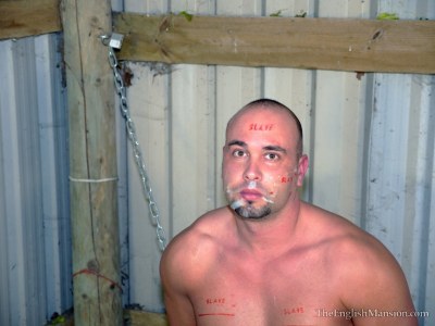 Slave Bitch Fucked By Two Leather Dommes 12