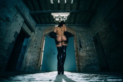 Valentina Nappi In Black Rubber 10